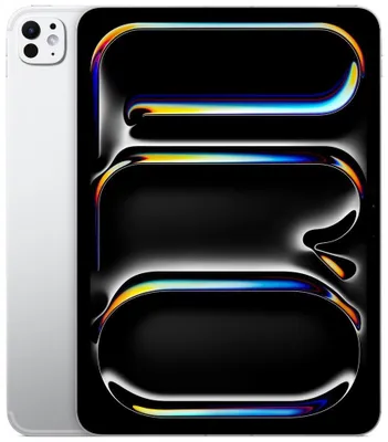 Produktbild von Apple iPad Pro, 27,9 cm (11"), 2420 x 1668 Pixel, 2 TB, 16 GB, iPadOS 26, Silber