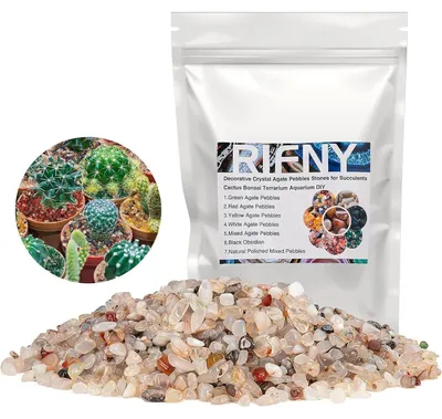 Produktbild von Dekosteine Kieselsteine 680g Weiß für Garten, Aquarium, Blumentopf, Deko