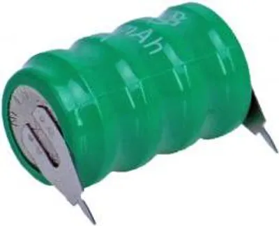 Image de Batterie NiMH 80 mAh 4,8 V avec cosses à souder 1x1