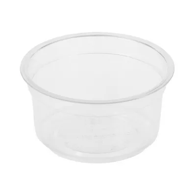Produktbild von 50x  Dressingbecher rund 120ml Höhe 4,5 cm Ø 76mm Biokunststoff (PLA)