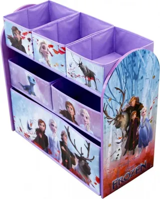 Produktbild von Frozen Aufbewahrungsregal Kinder 3-stöckig mit Boxen
