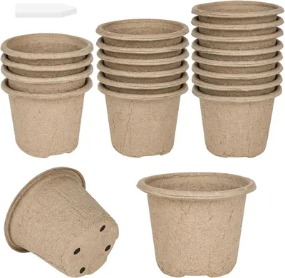 Obrázok produktu pre Pestovateľské kvetináče 11 cm, 20 ks, rozložiteľné, pre zeleninu