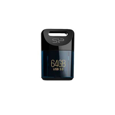 Produktbild von Silicon Power Jewel J06, 64 GB, USB Typ-A, 3.2 Gen 1 (3.1 Gen 1), Kappe, 3,6 g, Blau