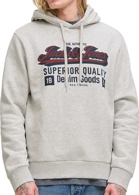 Produktbild von Jack & Jones Logo Kapuzenpullover Herren
