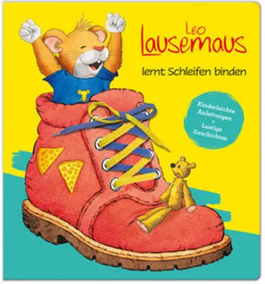 Produktbild von Helmut Lingen Verlag Leo Lausemaus lernt Schleifen binden - Kinderleichte Anleitungen Lustige Geschichten