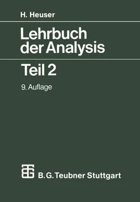 Produktbild von Lehrbuch der Analysis