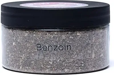 Immagine prodotto di Set per fumigazione Resina di incenso Benzoe -- 80 g + sapone di Aleppo con carbone biologico