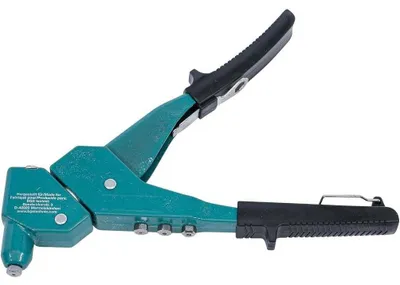 Image de Pince à Riveter 285 mm - 2,4 / 3,2 / 4,0 / 4,8 mm - Acier, Précise et Ergonomique - D-Work