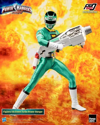 Image de Power Rangers Turbo FigZero Figurine 1/6 Green Turbo Power Ranger 30 cm