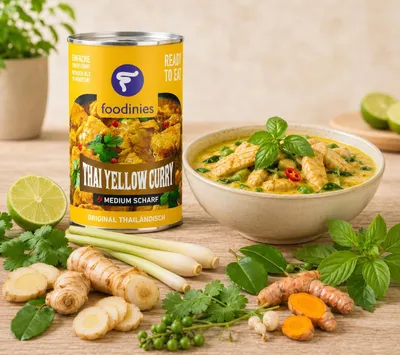 Produktbild von Foodinies Thai Yellow Curry Dose