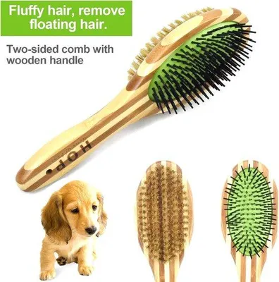 Productafbeelding van Famanu borstel voor katten en honden - met massagefunctie