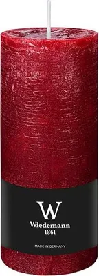 Produktbild von INNA-GLAS Blockkerze AURORA, bordeaux, 16cm, Ø6,8cm, 66h - Germany - Stumpenkerze