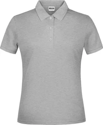 Produktbild von Promo Polo Lady Klassisches Poloshirt grey-heather, Gr. L