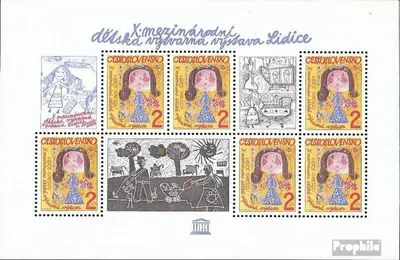 Produktbild von Briefmarken Tschechoslowakei 1982 Mi Block47 (kompl.Ausg.) postfrisch UNESCO