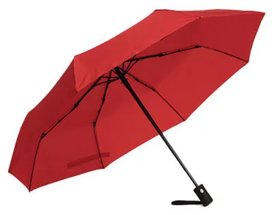 Immagine prodotto di L-Merch - Ombrello tascabile antivento "Plopp" LT5953 (taglia unica) (rosso)
