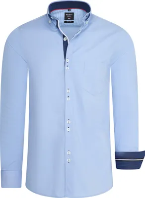 Produktbild von Rusty Neal Overhemd Regular Fit  Blau - Große M