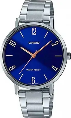 A close-up studio shot of a Casio watch.