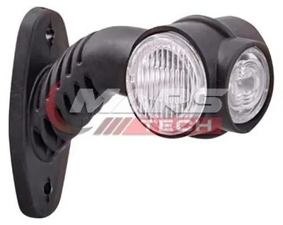 Produktbild von Seitenmarkierungsleuchte 24V M720206, weiß, LKW-Kennzeichenlampe