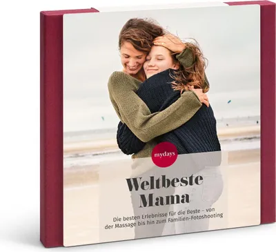 Produktbild von mydays Geschenkbox Für Mama; Erlebnis verschenken oder selbst erleben; Gutschein für 1 Person(en)