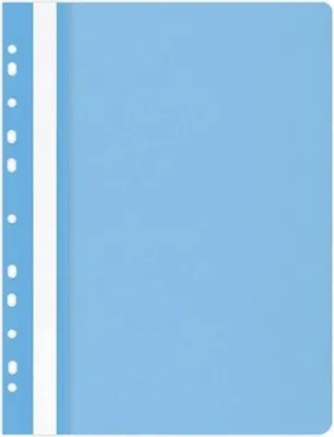 Image de Classeur A4 bleu clair à anneaux en PP