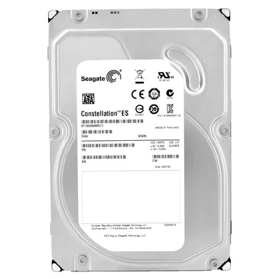 Zdjęcie produktu dla Seagate Constellation 1TBGB SATA, 7200rpm, 1 TB, 7200 RPM, 64 MB, 3.5", SATA