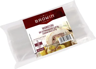 Produktbild von BROWIN Fóliové vrecká Plastové vrecká na šunku 20 kusov Nové BROWIN