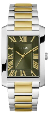 Produktbild von Guess Herren Uhr Armbanduhr Clyde GW0896G3 Edelstahl bicolor