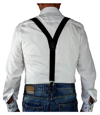 Produktbild von Herren Hosenträger mit 3 starken Clips, 140 cm