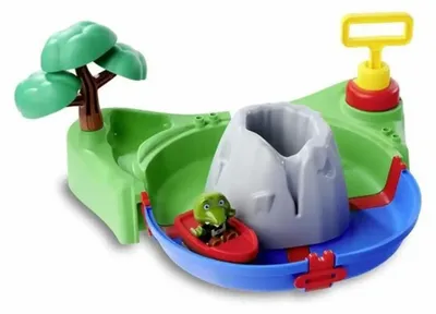 Zdjęcie produktu dla Aquaplay Sploshy Volcano, Zestaw do zabawy podczas kąpieli, Chłopak, dziewczyna, 1,5 lat(a), Plastik, Niebieski, Brązowy, Zielony, Szary, Czerwony, Żółty