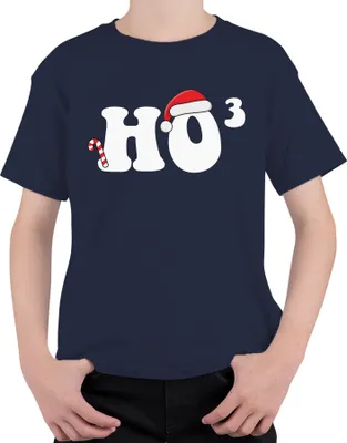 Produktbild von Ho Ho Ho Mathemathik Mathelehrer - Weihnachten Weihnachtsgeschenk Christmas Uni Kinder T-Shirt, Navy, 104