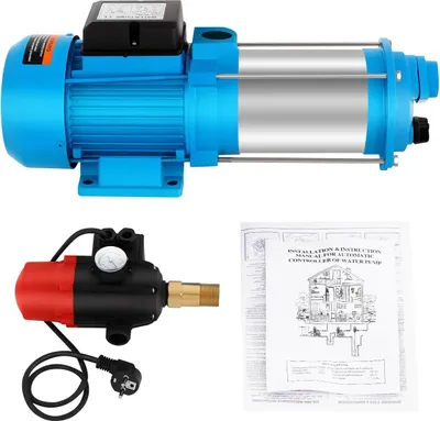 Obrázok produktu pre MC-6SA – odstredivé čerpadlo – prietokový spínač – 1300 W – 4000 l/h – 9,8 bar – nerezová oceľ – zavlažovanie záhrady a jazierok