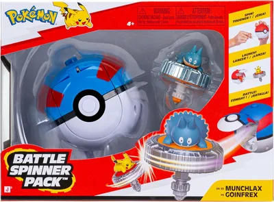 Obrázek produktu pro Pokémoni – Spinner Munchlax s Pokébalem PKW4398