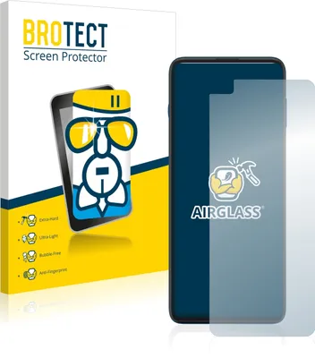 Produktbild von BROTECT Schutzglas für Motorola Moto G100 9H kratzfest klar