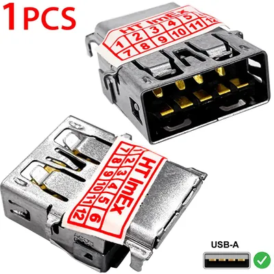 Produktbild von Ersatz Adapter USB 3.0 Buchse anschluss für HP 15-bw046ng, 15-bw062ng, 15-bw009ng, 15-bs753tx, 15-bs749tx