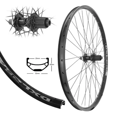 Produktbild von 28" Hinterrad Hohlkammer Disc 180kg Shimano Centerlock Boost Steckachse 12x148mm