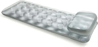 Produktbild von Intex Luftmatratze 188 x 71 cm mit sonnenlichtreflektierendem Boden für die gleichmäßige Bräune
