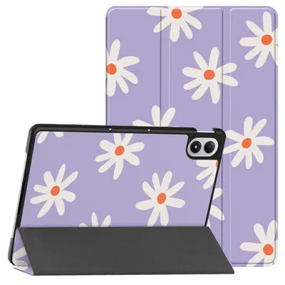 Produktbild von imoshion Design Trifold Klaphülle Xiaomi Redmi Pad 2 Pro - Flower Distance