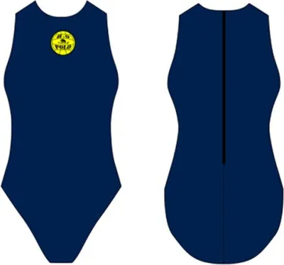 Produktbild von Turbo Basic Waterpolo Badeanzug Blau 7-8 Years Mädchen Blau 7-8 Years