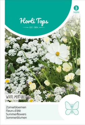 Produktbild von Sommerblumen Mischung Weiß | Blumensamen von Hortitops