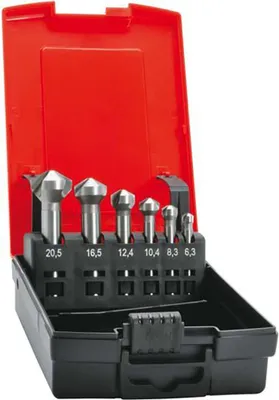 Produktbild von Format Kegelsenker-Set HSS 120Grad 6,3-25,0mm