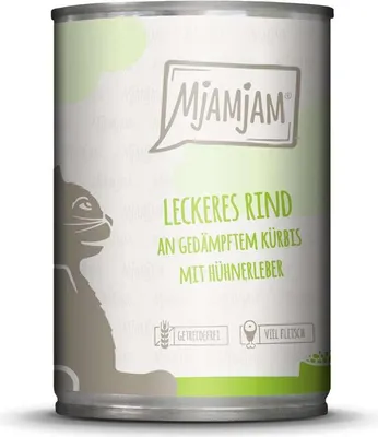 Image de Mjamjam délicieux bœuf au potiron cuit à la vapeur 400gx6