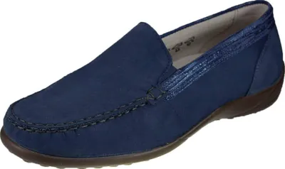 Produktbild von Waldläufer Mokassins Damen 31383032303230 Blau 37 EU