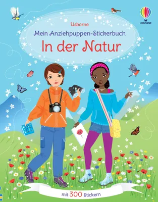 Produktbild von Mein Anziehpuppen-Stickerbuch: In der Natur