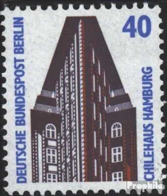 Produktbild von Briefmarken Berlin (West) 1988 Mi 816R mit Zählnummer (kompl.Ausg.) postfrisch Sehenswürdigkeiten