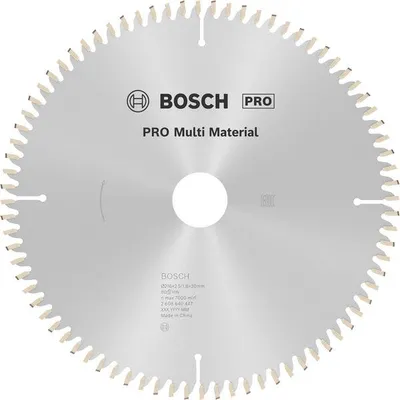 Produktbild von PRO Multi Material Kreissägeblatt, 216 x 2,5 x 30 mm, Z80