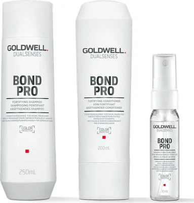 Produktbild von Goldwell Dualsenses Bond Pro Geschenkset - Shampoo 250 ml + Conditioner 200 ml + Structure Spray 30ml