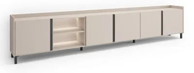 Immagine prodotto di Mobili TV effetto legno beige 309x35x61cm con gambe
