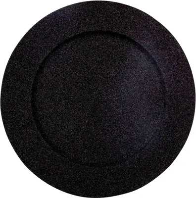 Obrázok produktu pre Tanier "Colorama de Noël" D 33 cm čierne flitre