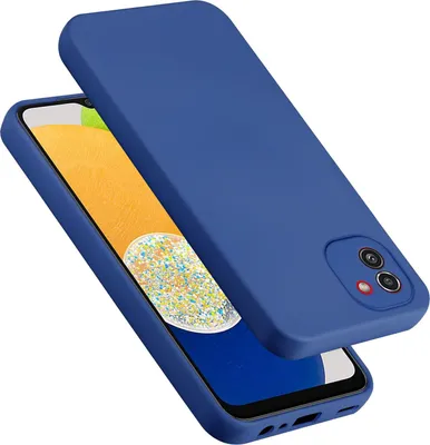 Obrázek produktu pro Cadorabo kryt pro Samsung Galaxy A03 kryt silikonový kryt mobilního telefonu kryt z tekutého silikonu, odolný proti poškrábání a nárazu ochranný kryt pro Samsung Galaxy A03
