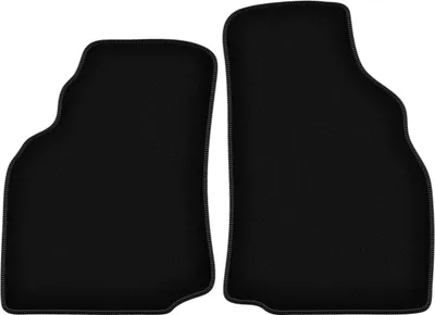 Zdjęcie produktu dla Wielganizator dywaniki welurowe przednie do Ford Puma coupe (1997-2001) - czarne dywaniki samochodowe BASIC komplet (2 szt.)